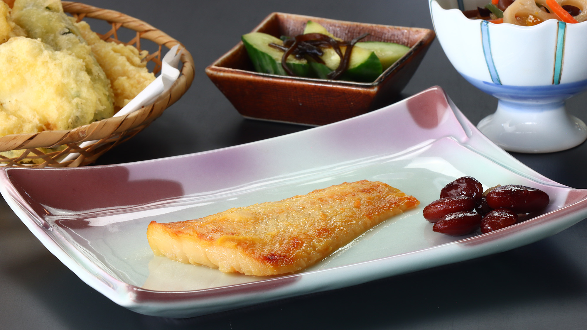 【夕食】本日の焼き魚・カレイの西京漬け