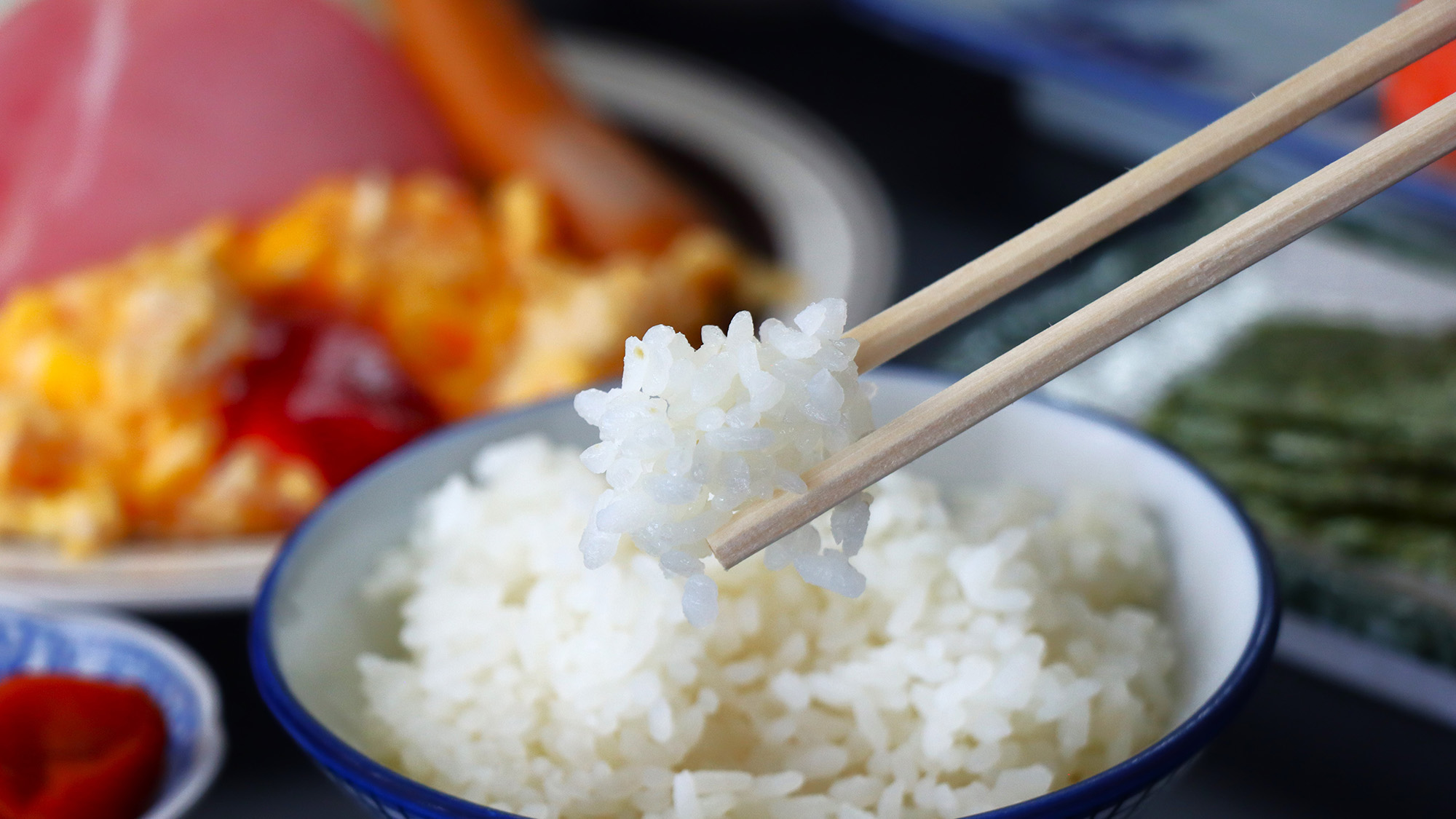 【朝食】信州産のお米