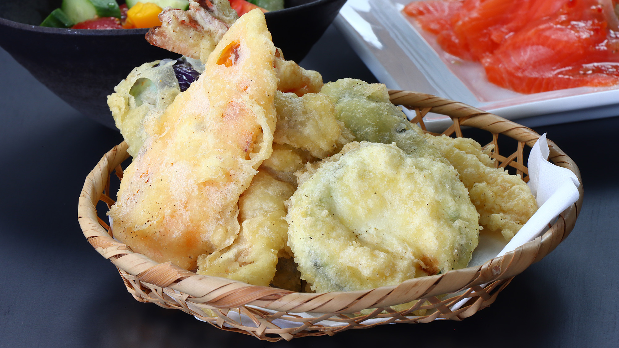 【夕食】季節の天ぷら