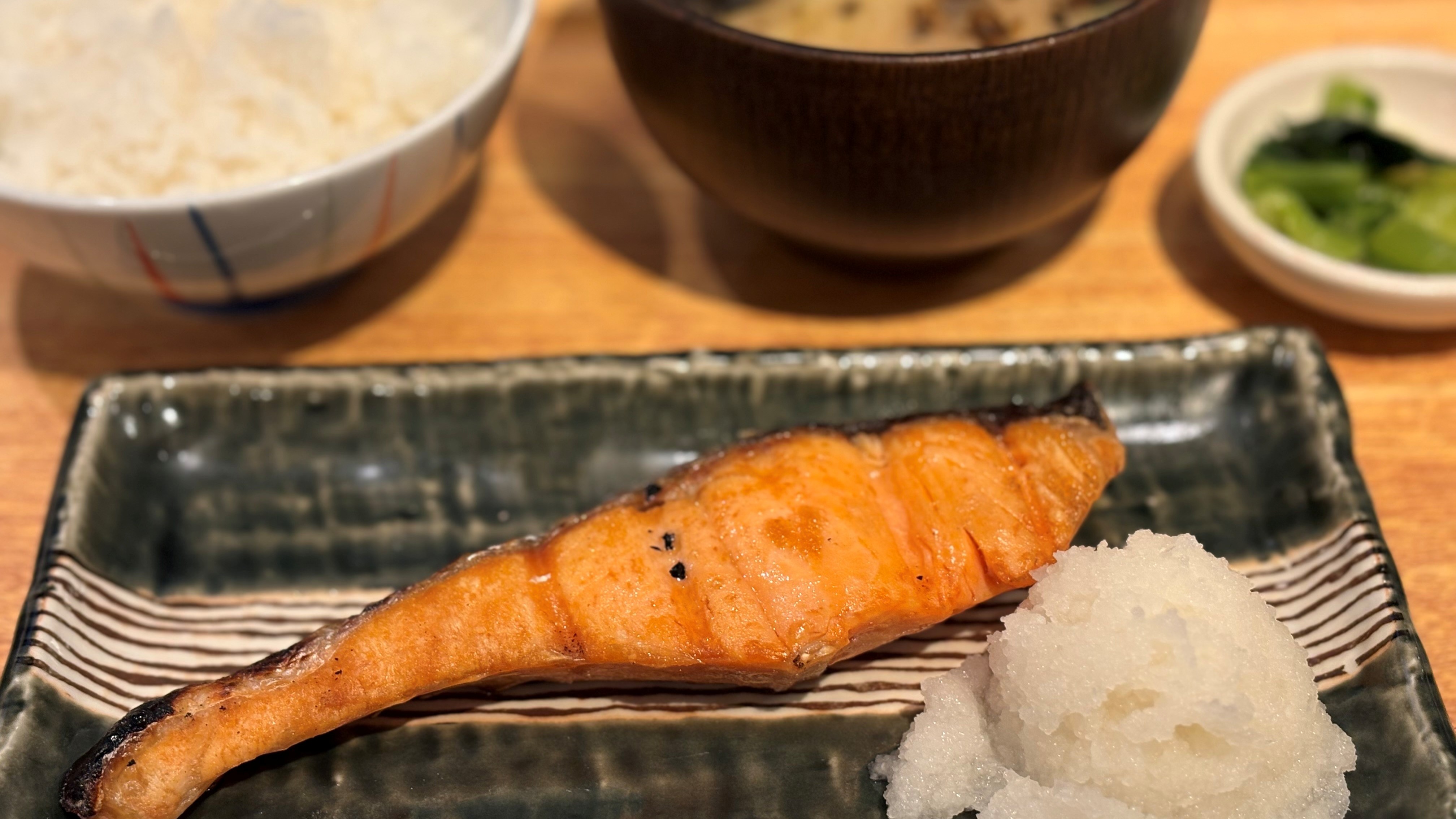 炭火焼き魚定食