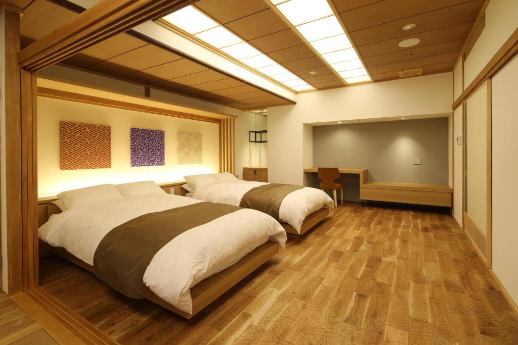 デラックスツインルーム ベッドルーム