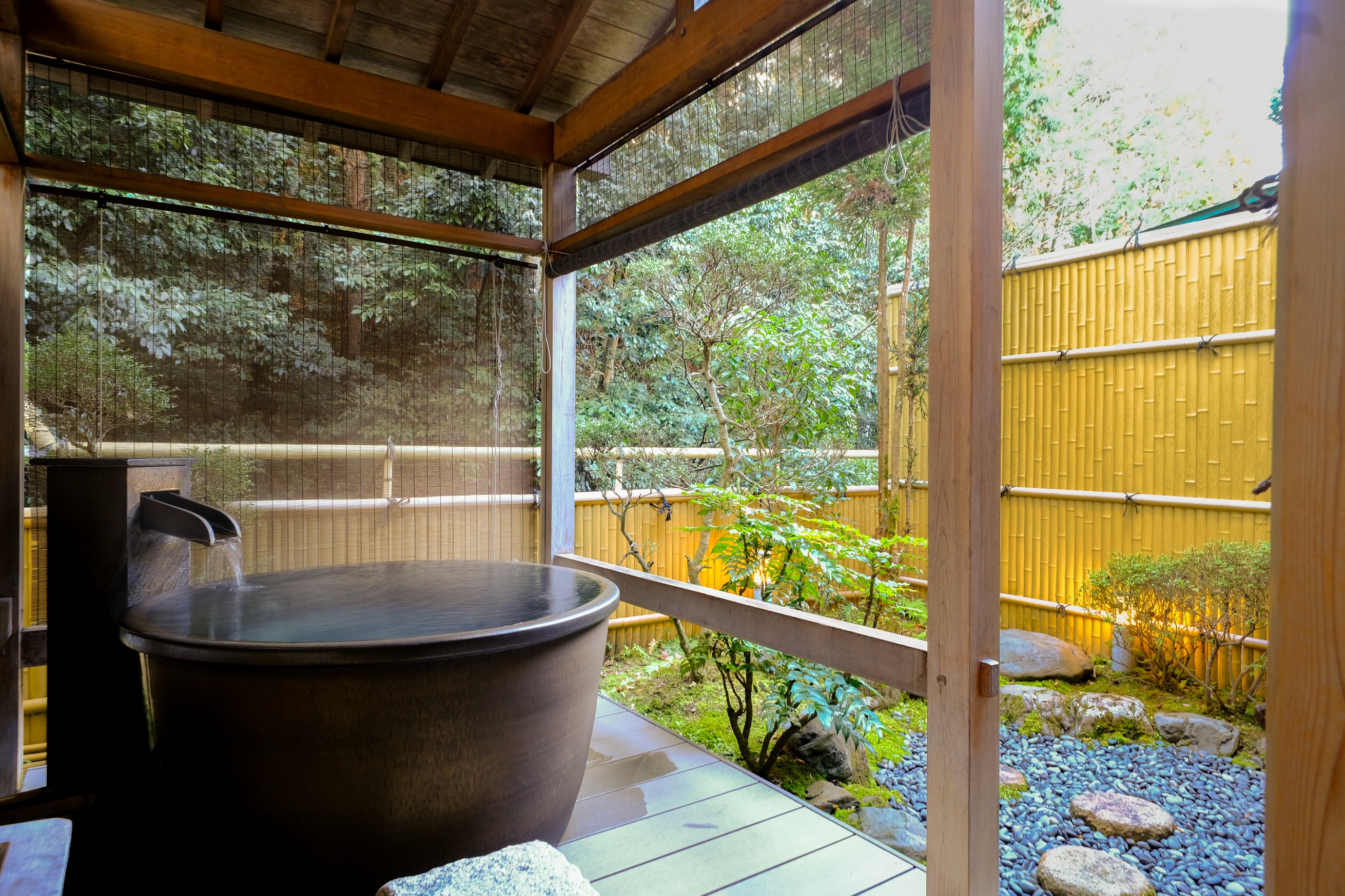 露天風呂付き洋室 温泉露天