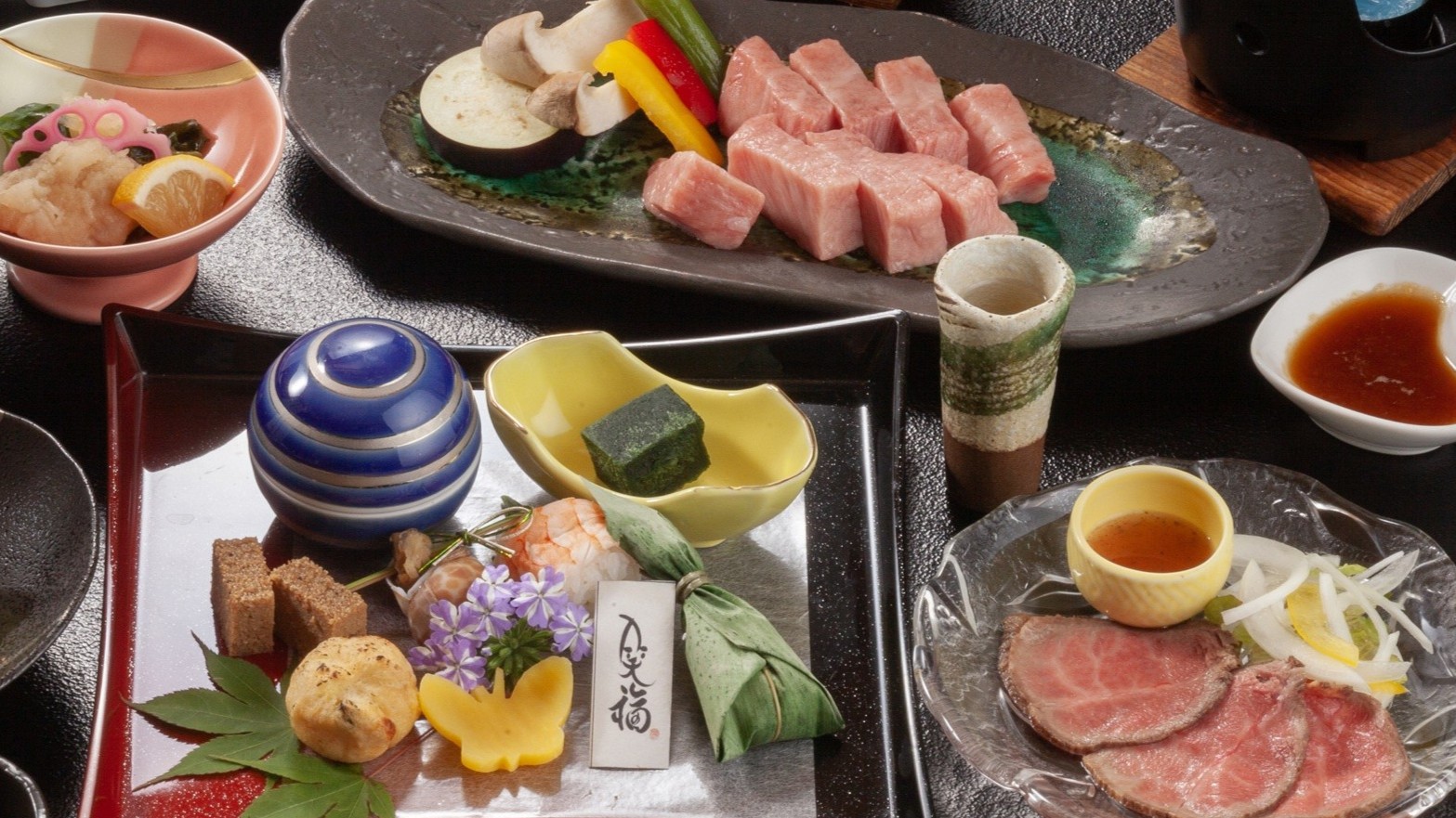 【飛騨牛A５ランク】トロけるような『霜降り飛騨牛ステーキ＆ローストビーフ』飛騨グルメならコレ！