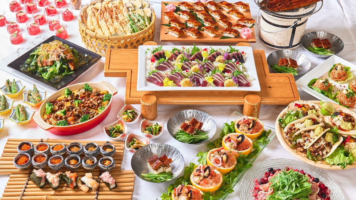 【当ホテル１番人気！！】夕朝食和洋バイキングプラン