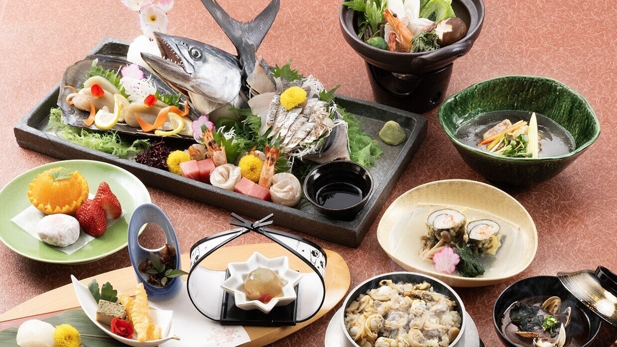 和食会席グレードアップ食【一例】
