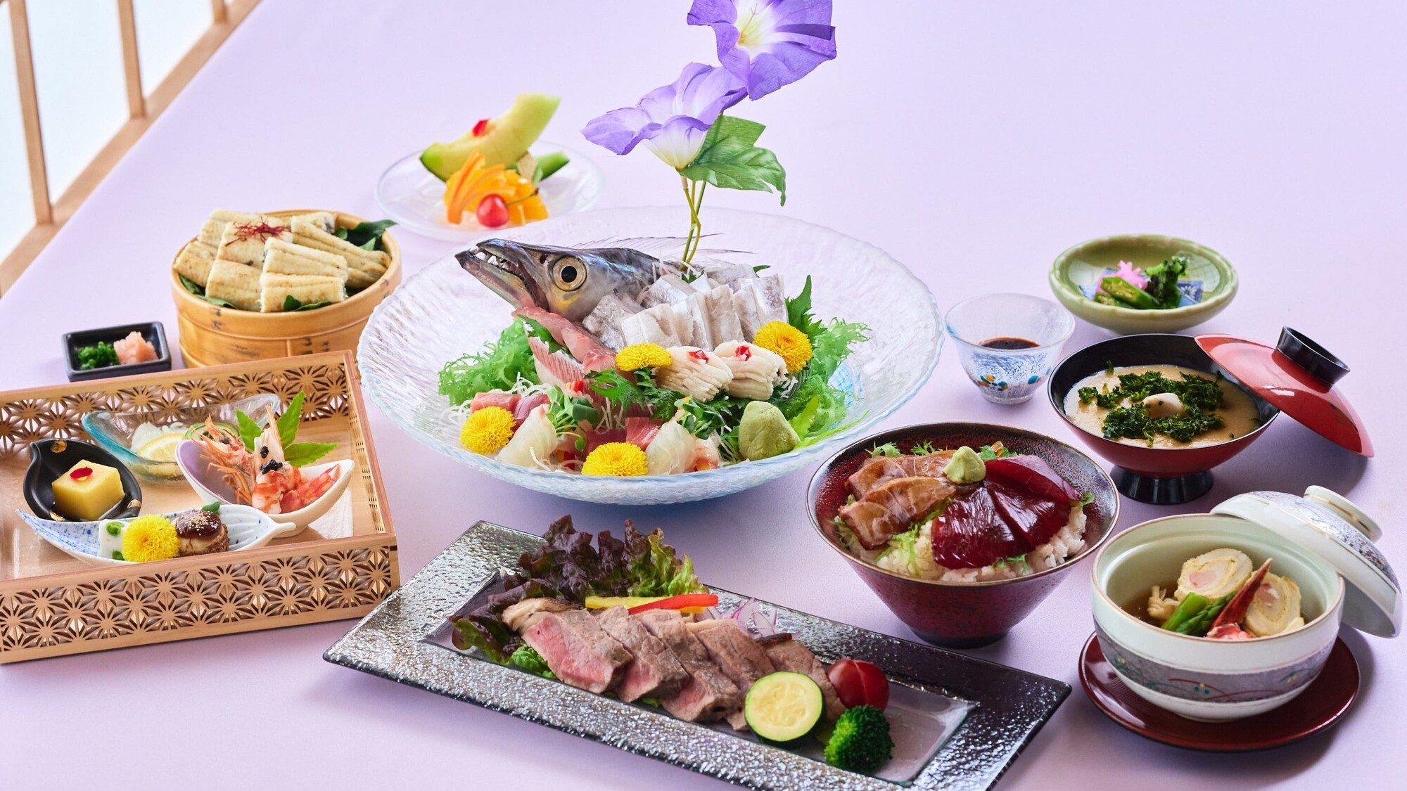 和食会席グレードアップコース【一例】