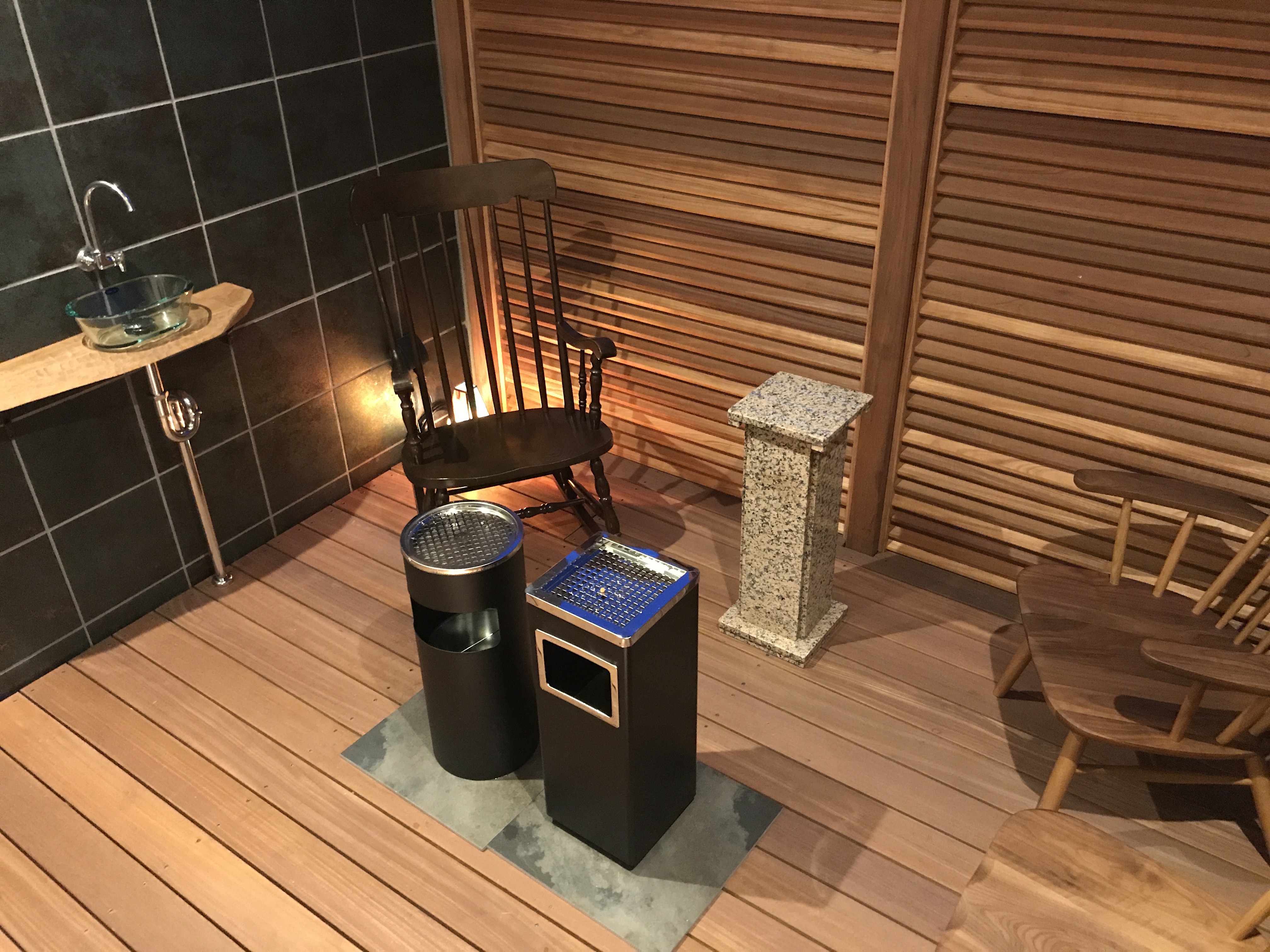 三階喫煙コーナー