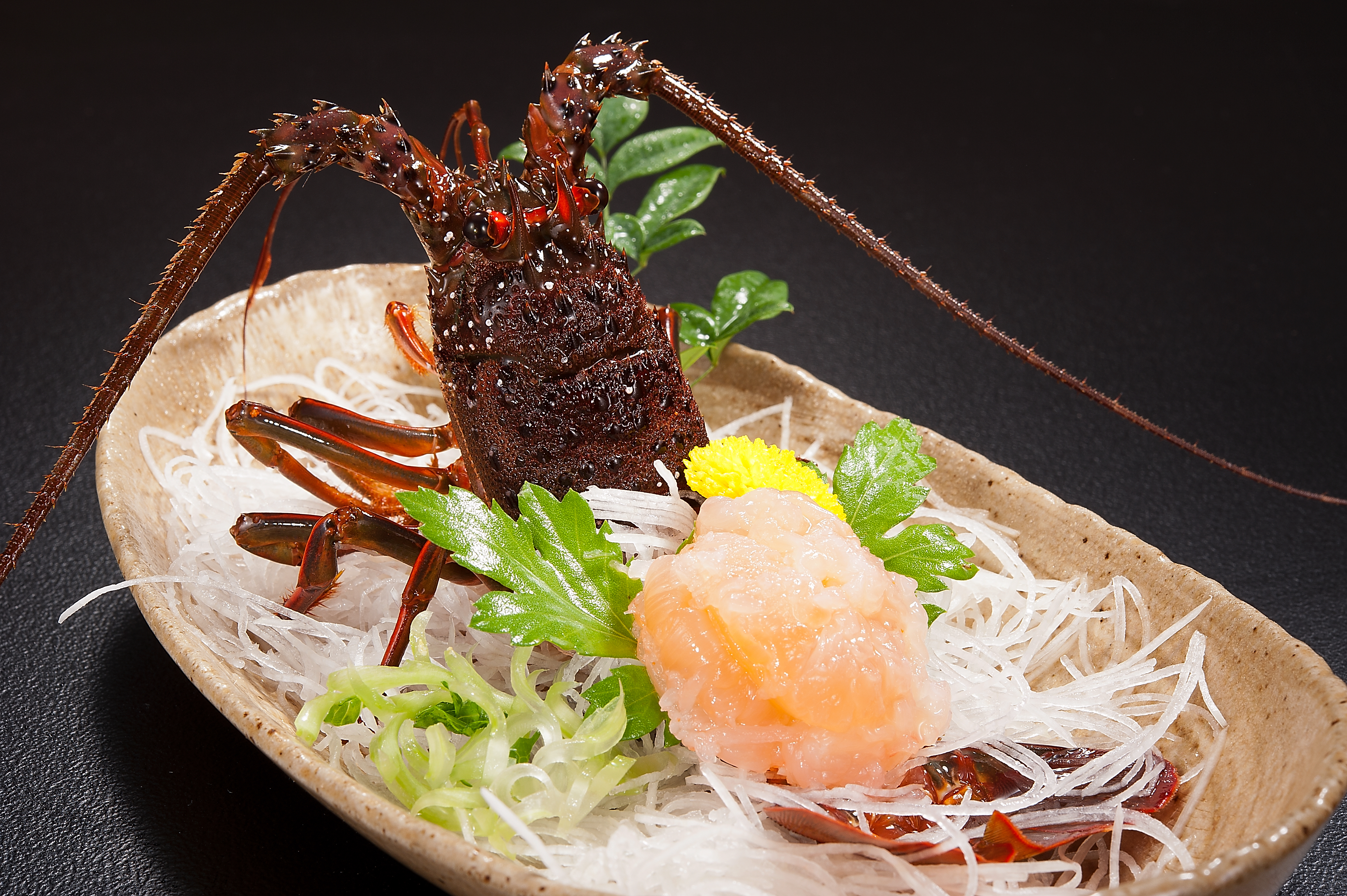 伊勢海老のお造り