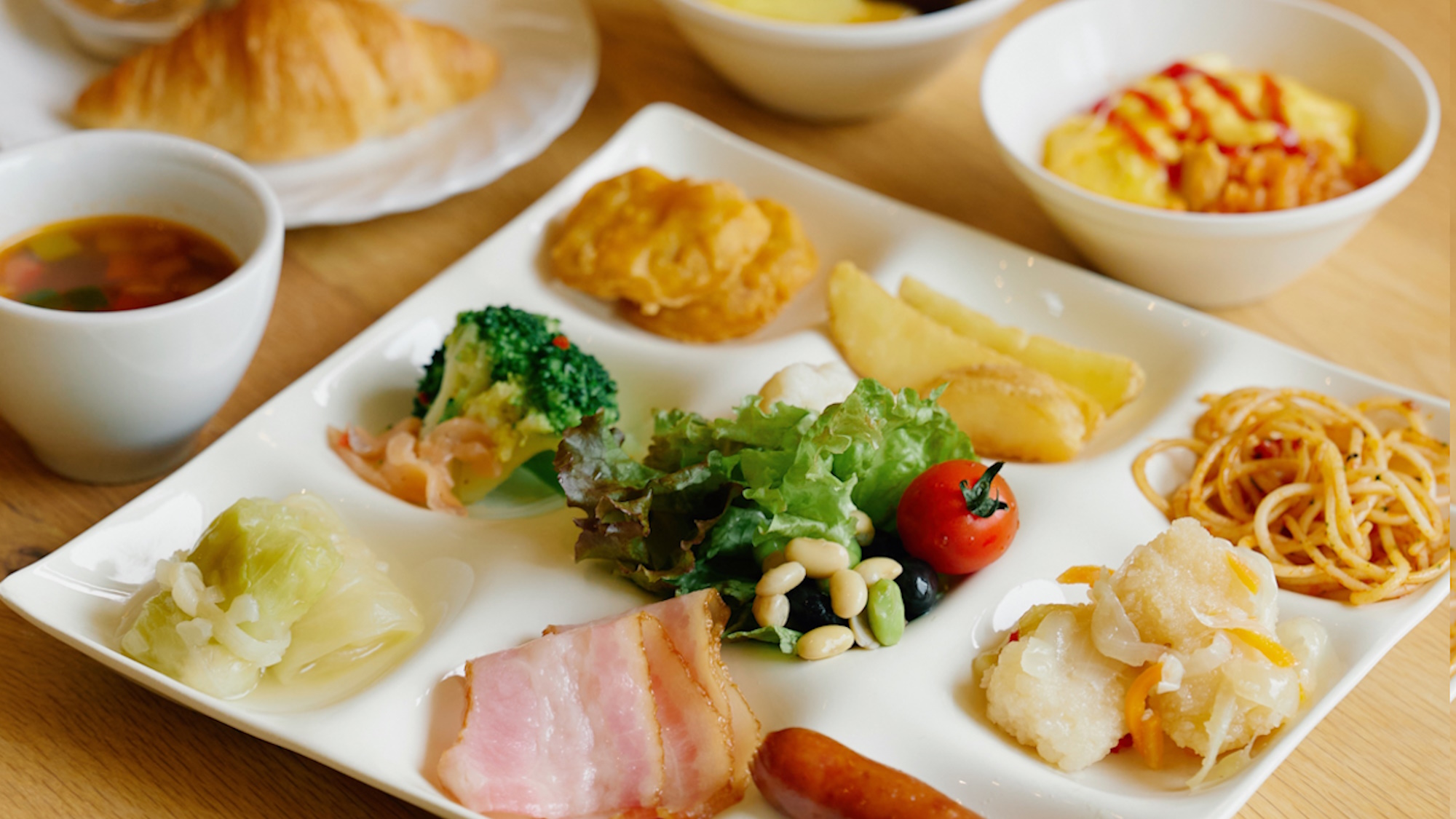 【ご朝食】洋朝食ビュッフェ