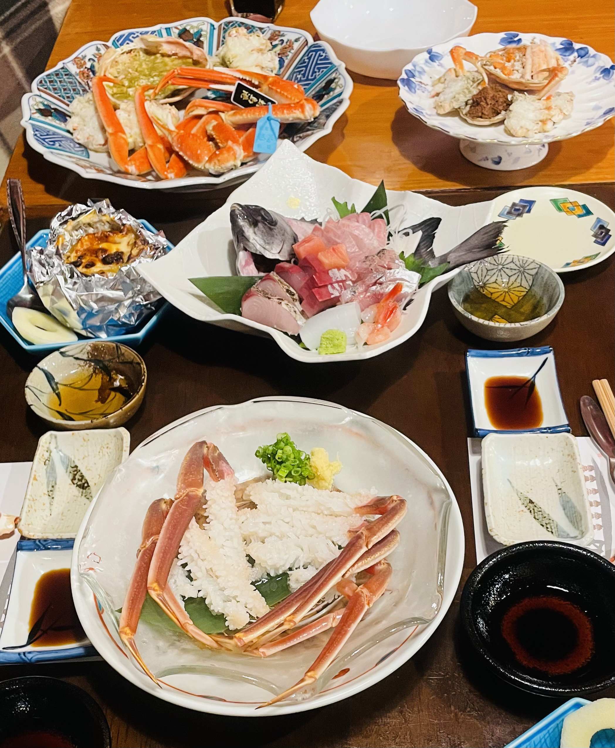 絶品　蟹づくし＆オリジナル海鮮料理付き