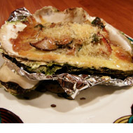 能登牡蠣のオランデーズソース