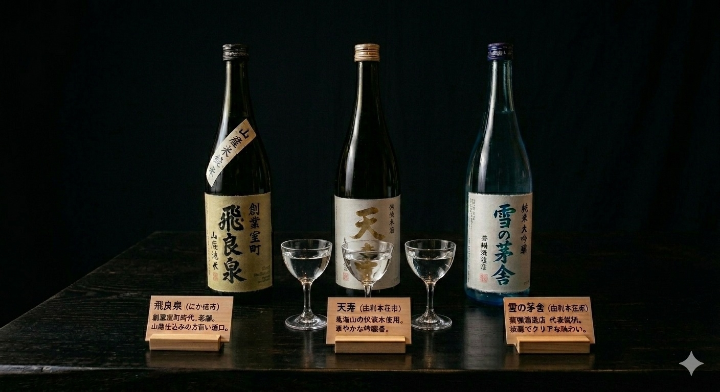 【秋田得旅】季節の“旬”四季彩会席~地酒3種飲み比べとぷりんセットプラン~