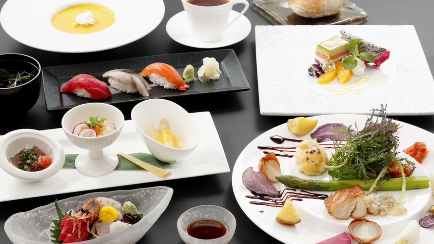 【WEB限定】2連泊プラン（1泊目夕食付、2泊目夕食なし）　　2朝食・1夕食付　