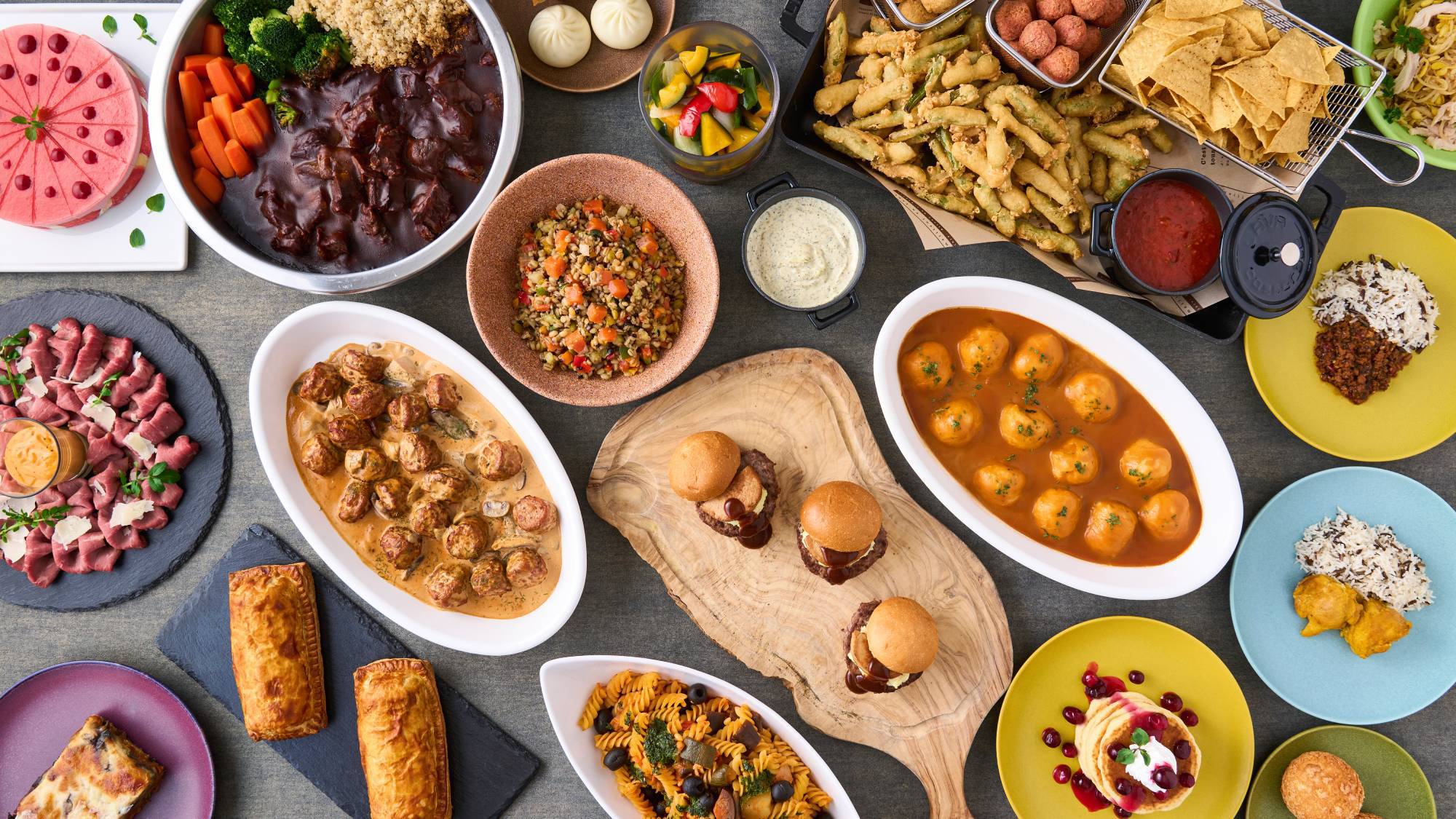 2026新メニュー　ディナー集合