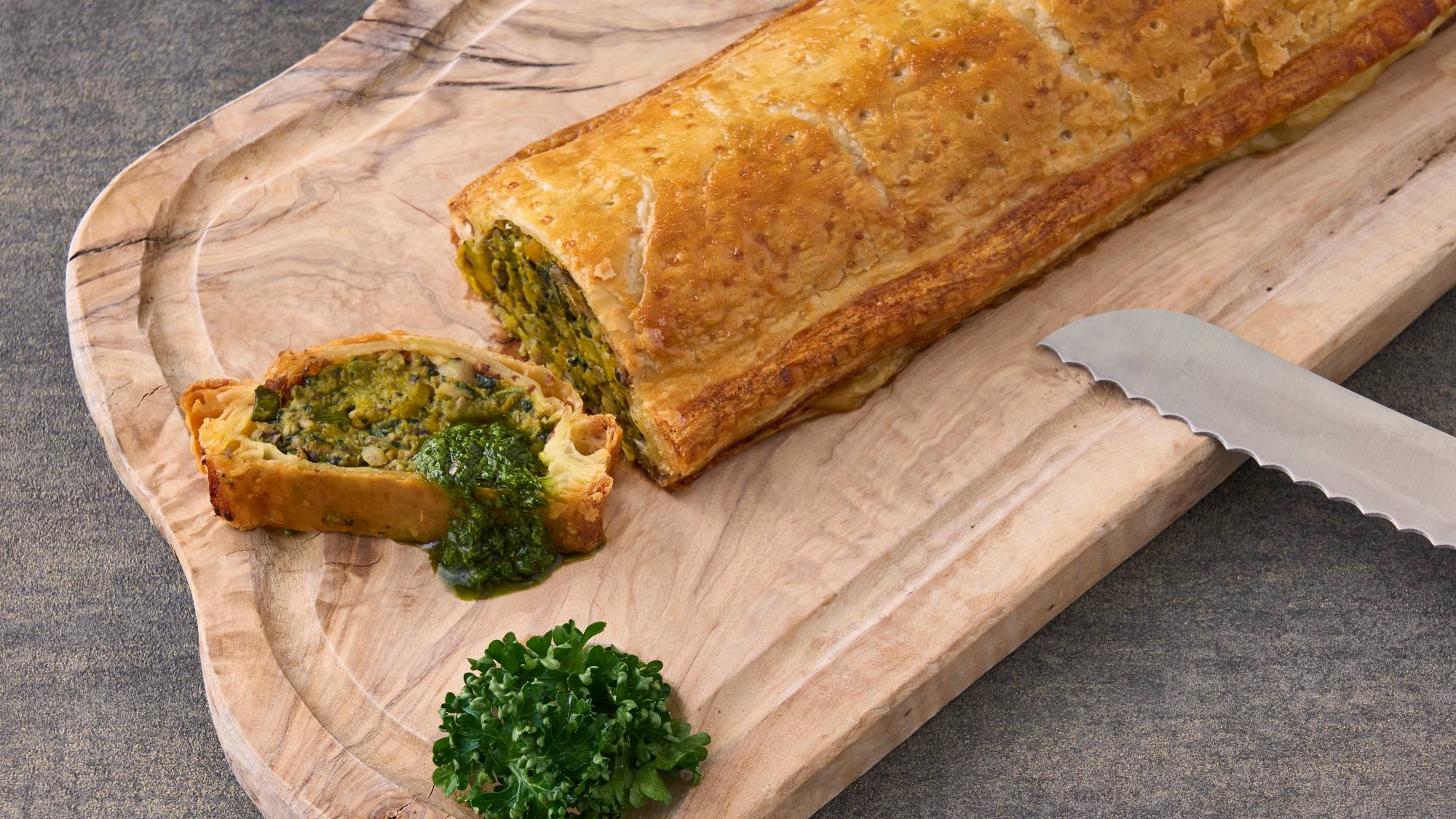 2026新メニュー　ディナーベジタブルウェリントン