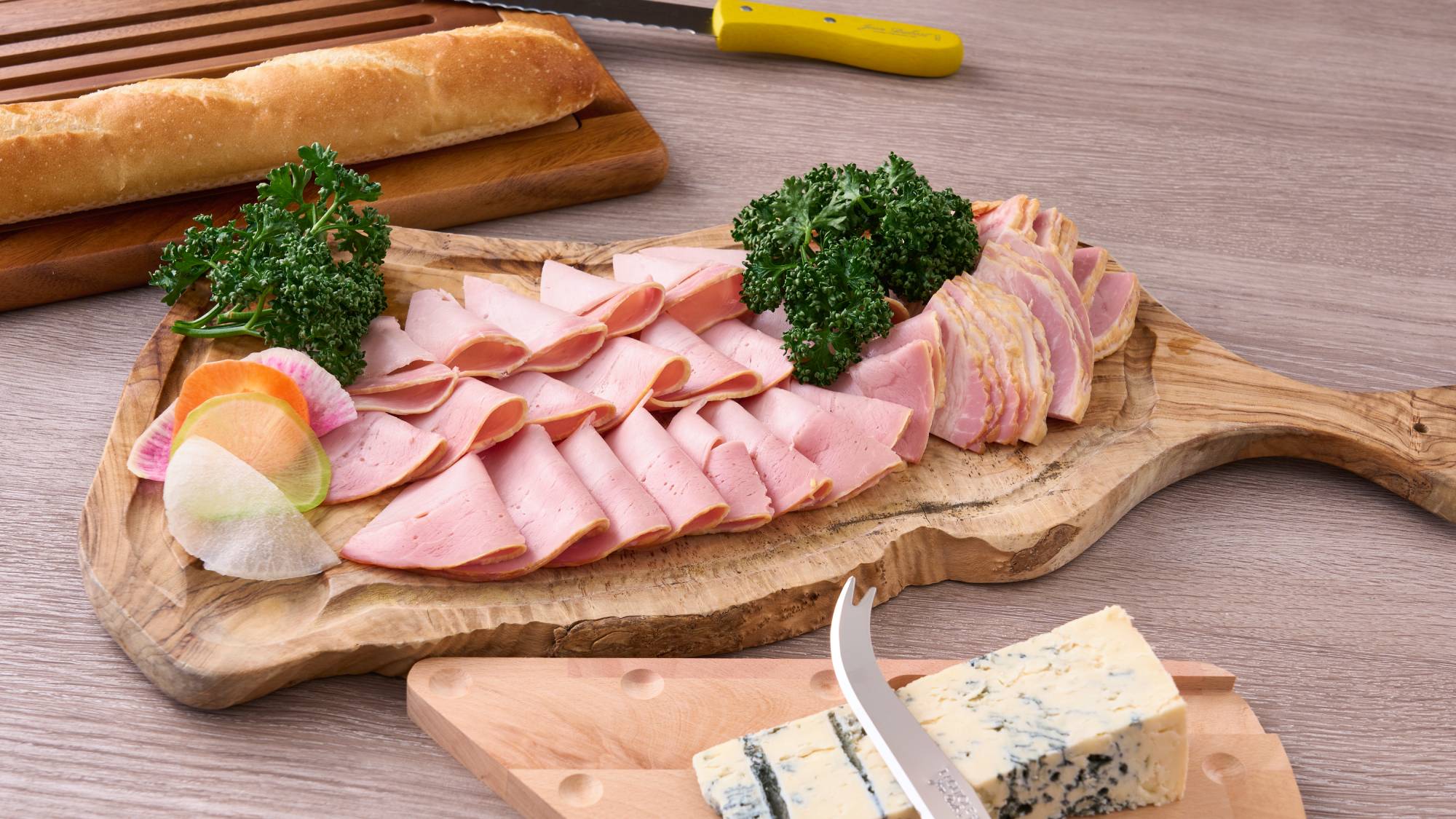 2026新メニュー　朝食ハム・チーズ集合