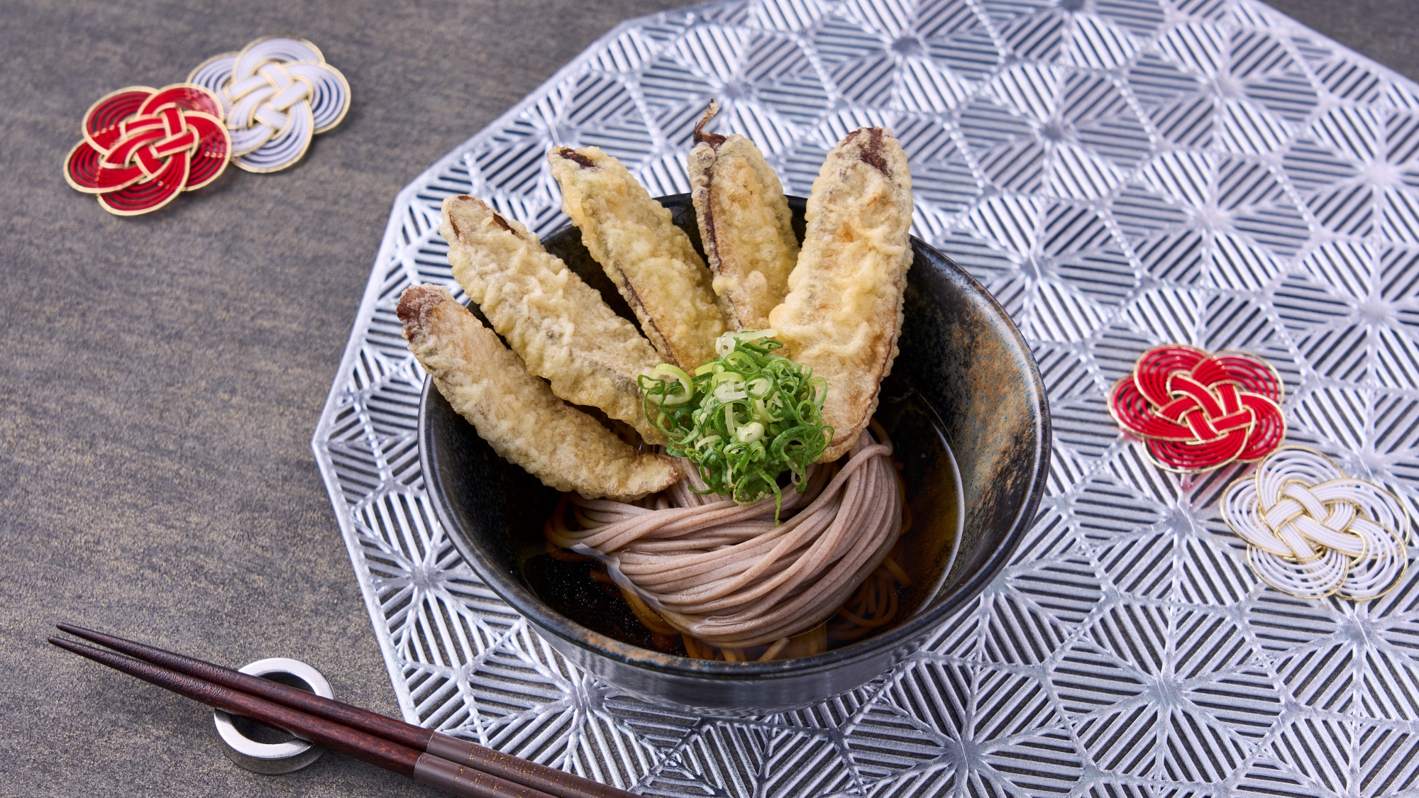 年越しそば(博多ごぼう天そば)年末年始メニュー