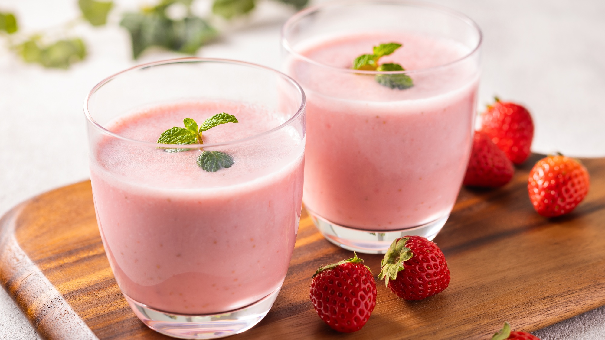 いちごスムージー（朝食）／【提供期間】2026年1月5日（月）～4月30日（木）