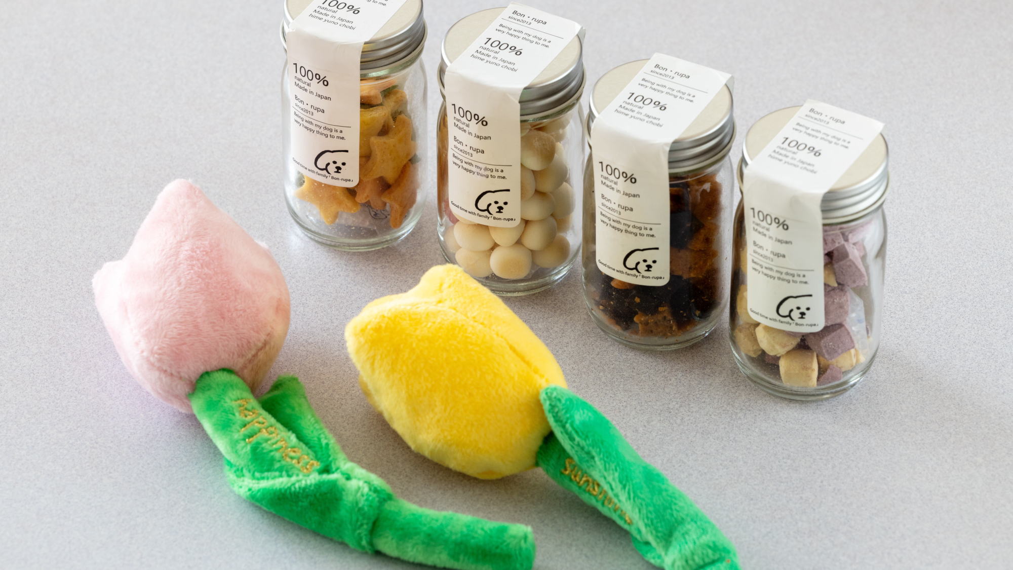 ドッグフレンドリー客室にご宿泊のお客様に、選べるお菓子＆おもちゃをプレゼント※イメージ