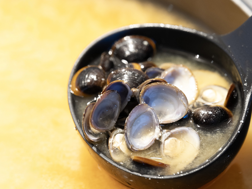 ＜Breakfast Buffet＞島根県宍道湖産しじみの味噌汁