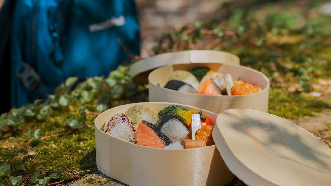 【大山で登山ハイキングを楽しむなら】おむすび弁当や足湯器で癒し／夕朝食付オールインクルーシブプラン