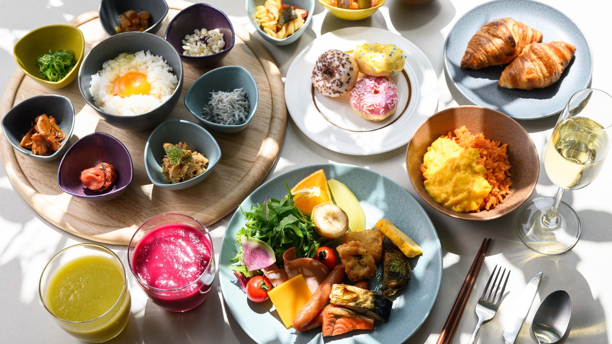 ＜朝食ビュッフェ＞（イメージ）