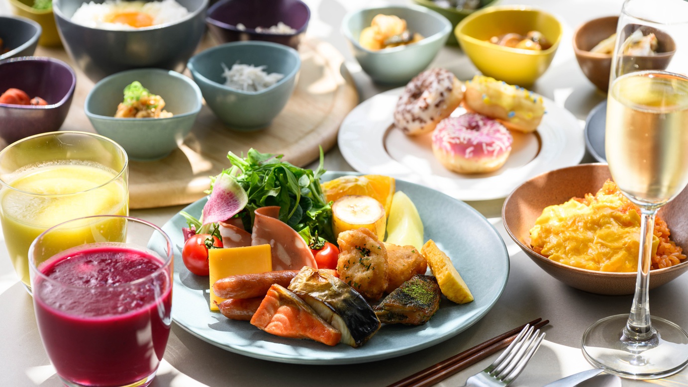 ＜朝食ビュッフェ＞（イメージ）