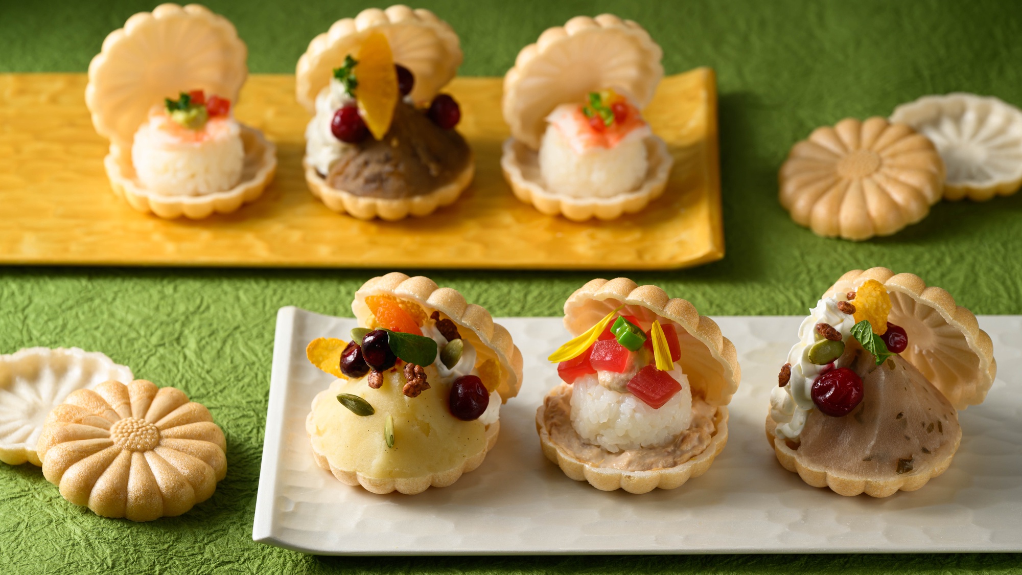 ＜夕食ビュッフェ＞もなか寿司（イメージ）