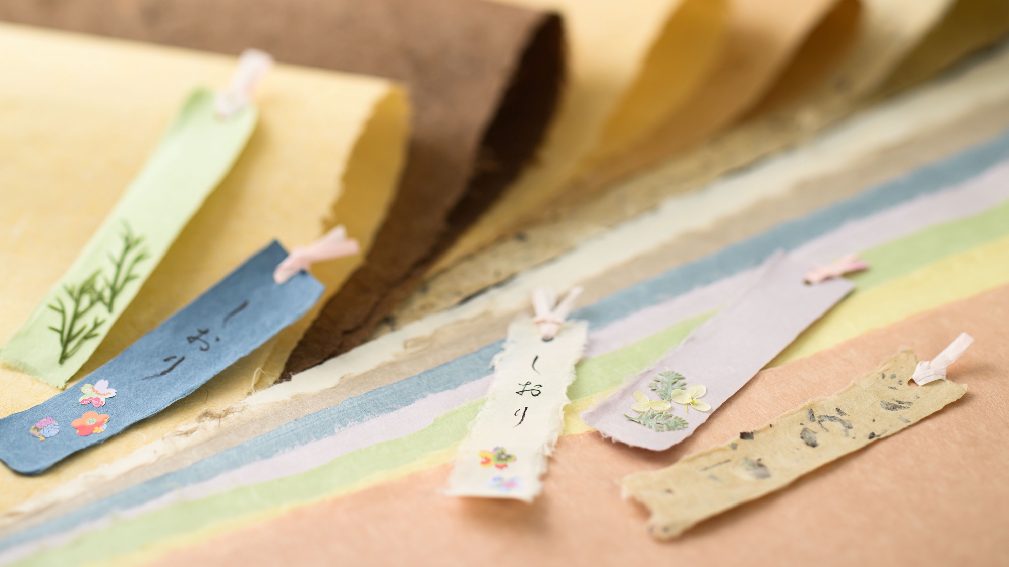 ＜ローカルディスカバリー＞吉野 手漉き和紙で作る！オリジナルしおり体験（無料）