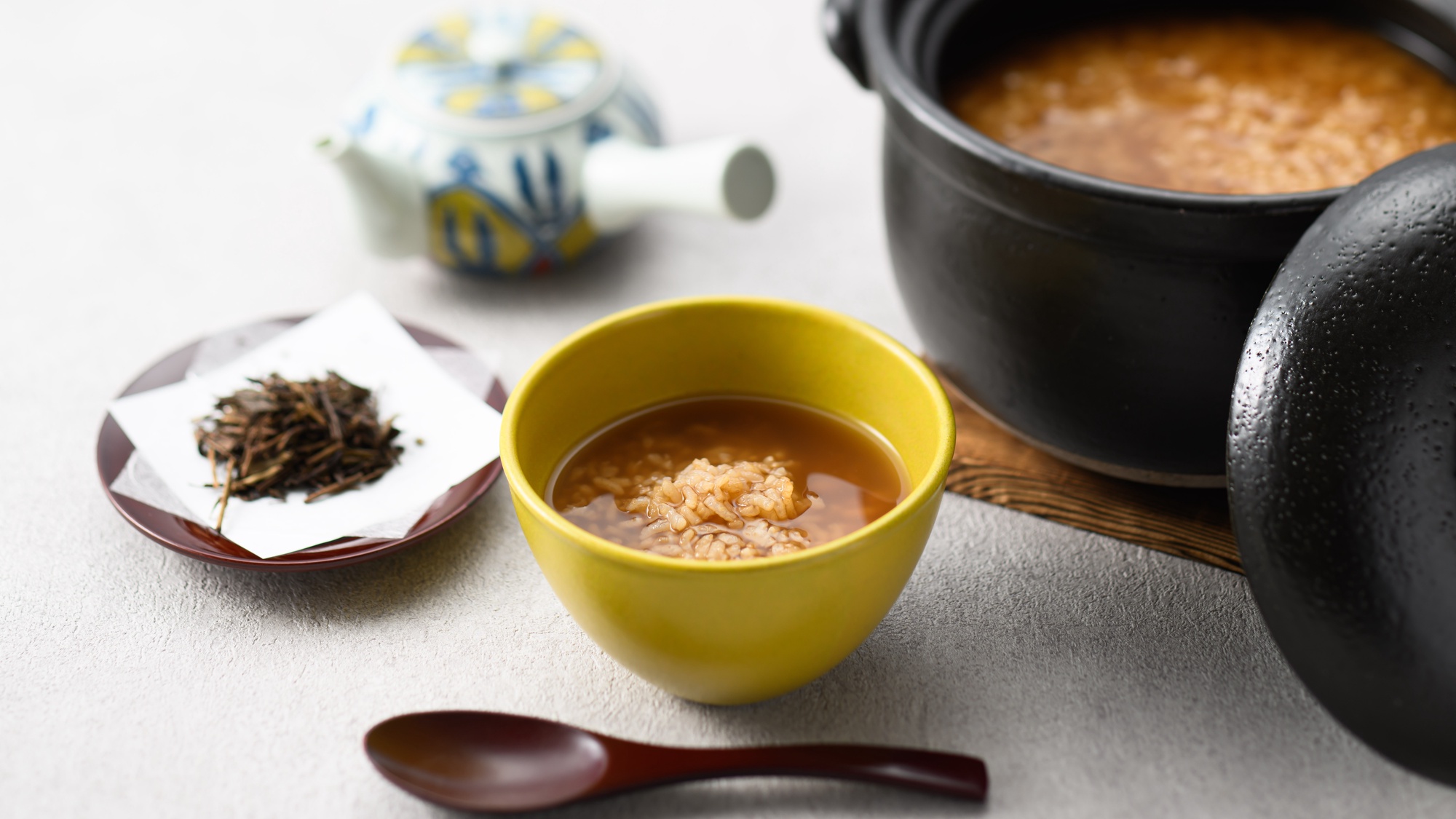 ＜朝食ビュッフェ＞茶粥（イメージ）