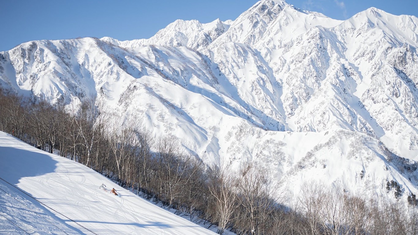 【白馬全山共通】HAKUBA VALLEY PASS １日券付／スキーステイプラン（素泊まり）