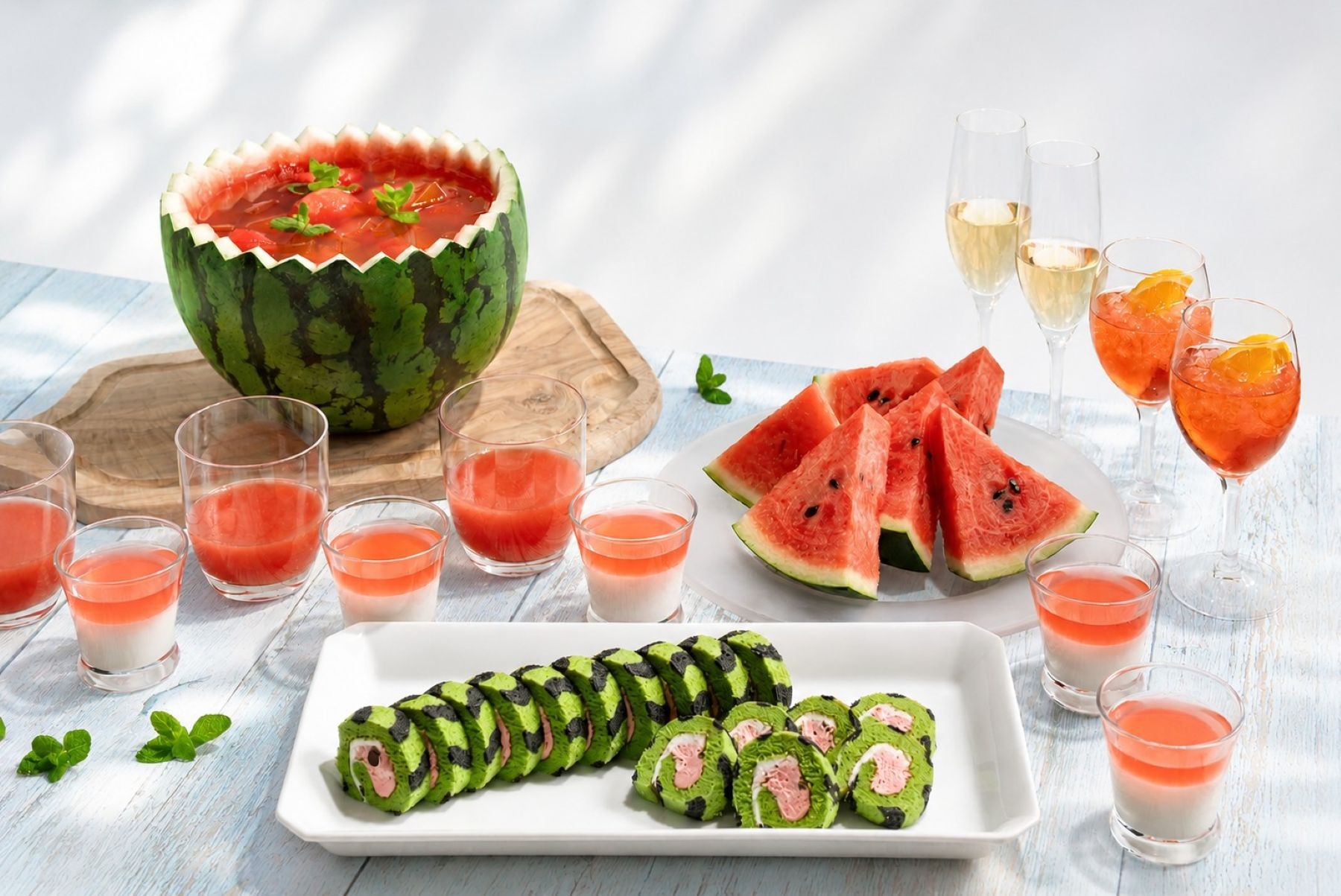 【期間限定】みずみずしいスイカが彩る夏ビュッフェ／オールインクルーシブ＜夕朝食付＞