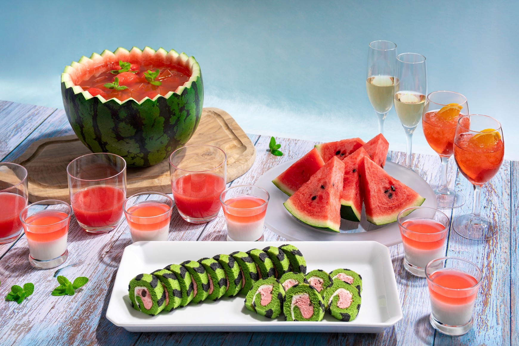 【期間限定】みずみずしいスイカが彩る夏ビュッフェ／オールインクルーシブ＜夕朝食付＞