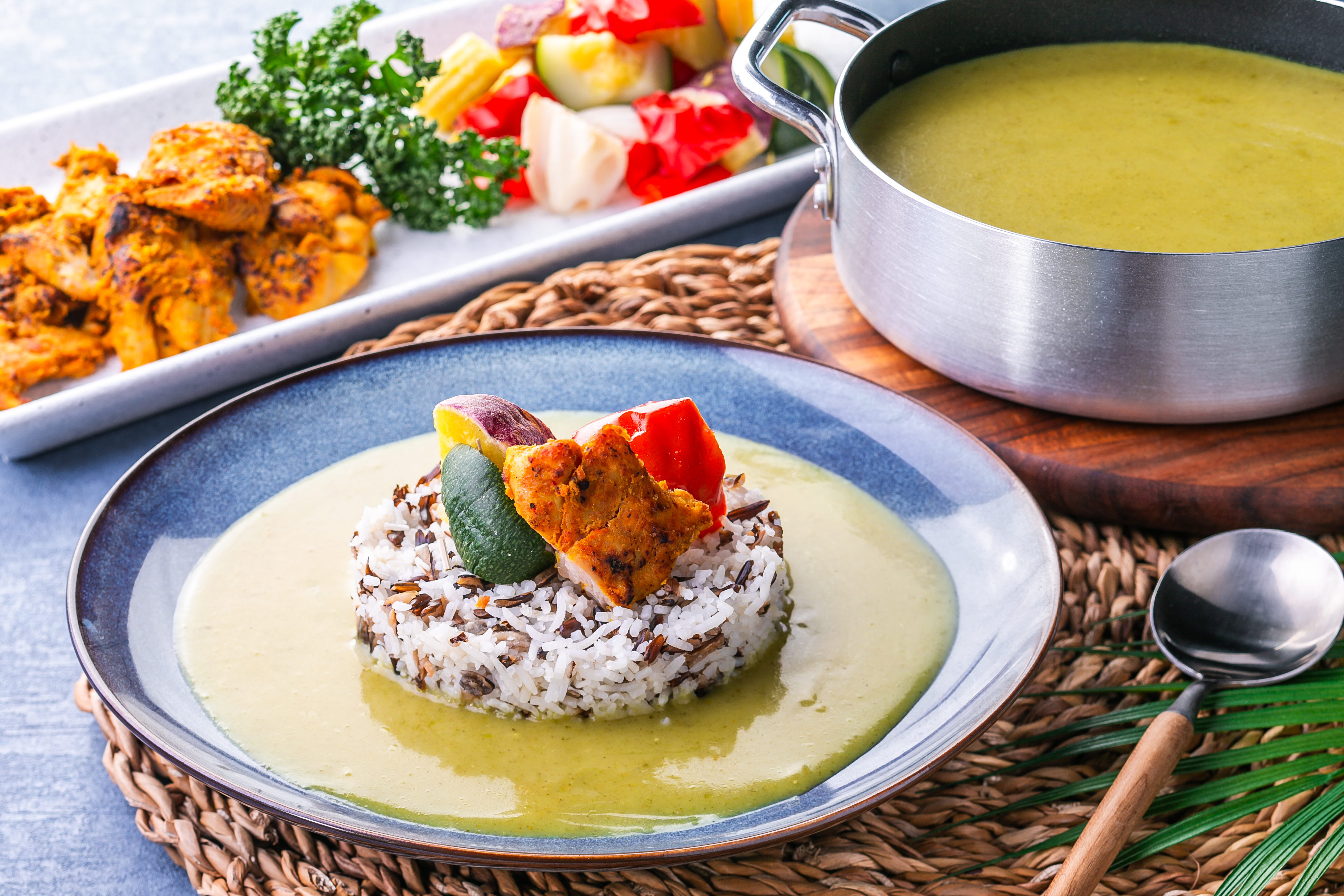 ＜Dinner Buffet＞グリーンカレー　※イメージ