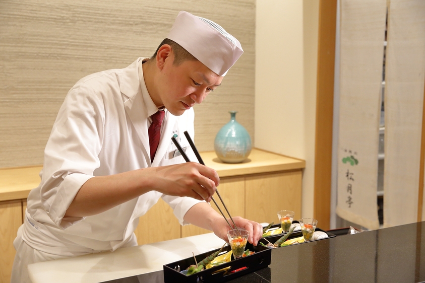 【-全8品-】朝夕食付_季節の食材と料理人の技が織りなす能古会席プラン　博多駅筑紫口より徒歩1分