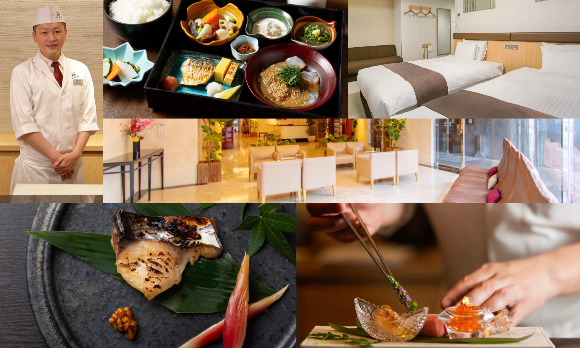 マースガーデンホテル博多宿・食写真