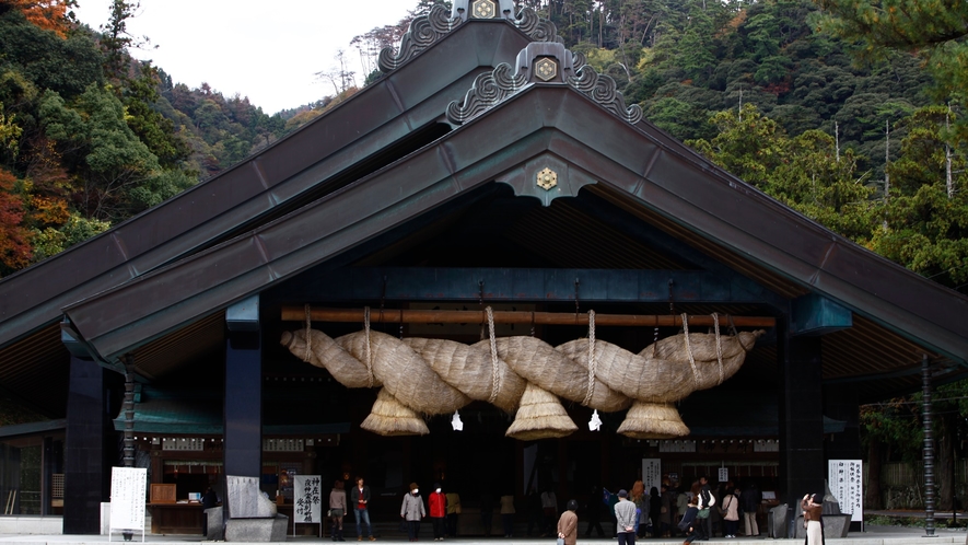 *【出雲大社】縁結びの神・福の神として名高い！