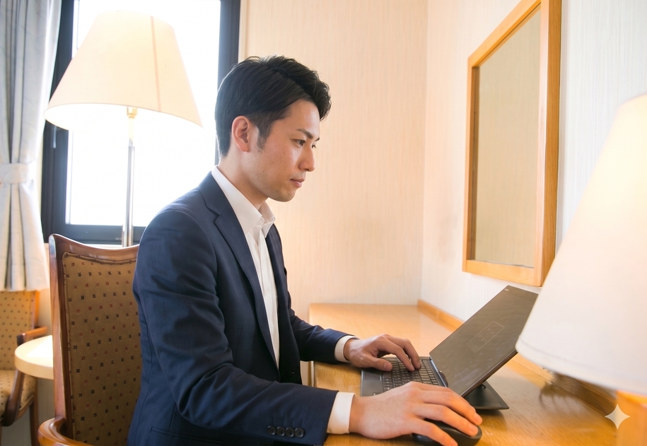 【当日のお楽しみ】お部屋選びはおまかせで気楽に宿泊♪駅近で荷物預かりもＯＫ！＜おまかせ・素泊まり＞