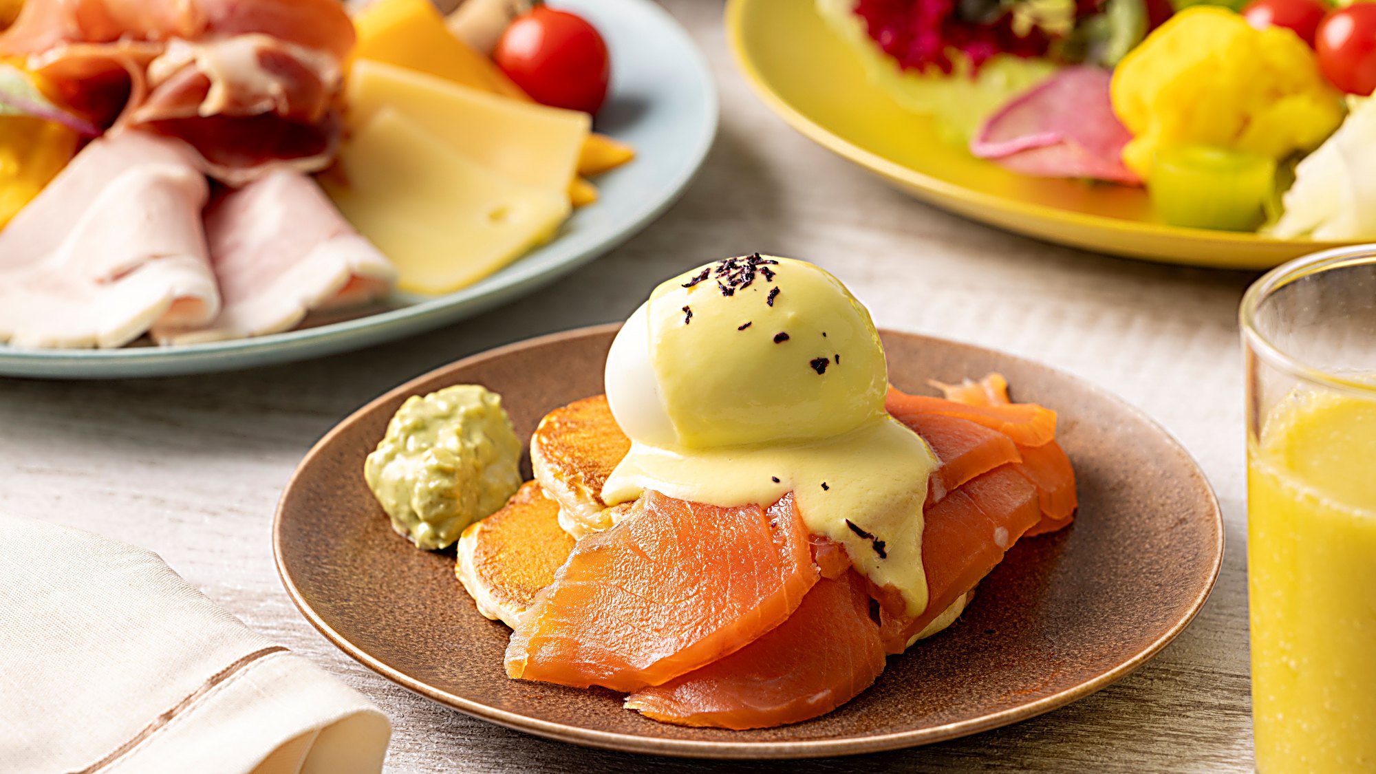 【10％OFF】【楽天スーパーSALE】温泉や地元食材を味わう朝食ビュッフェ 