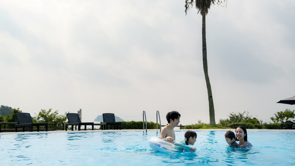 【プールグッズ付!】オールインクルーシブでオーシャンビュープール満喫の夏休み＜夕朝食・ラウンジ付＞