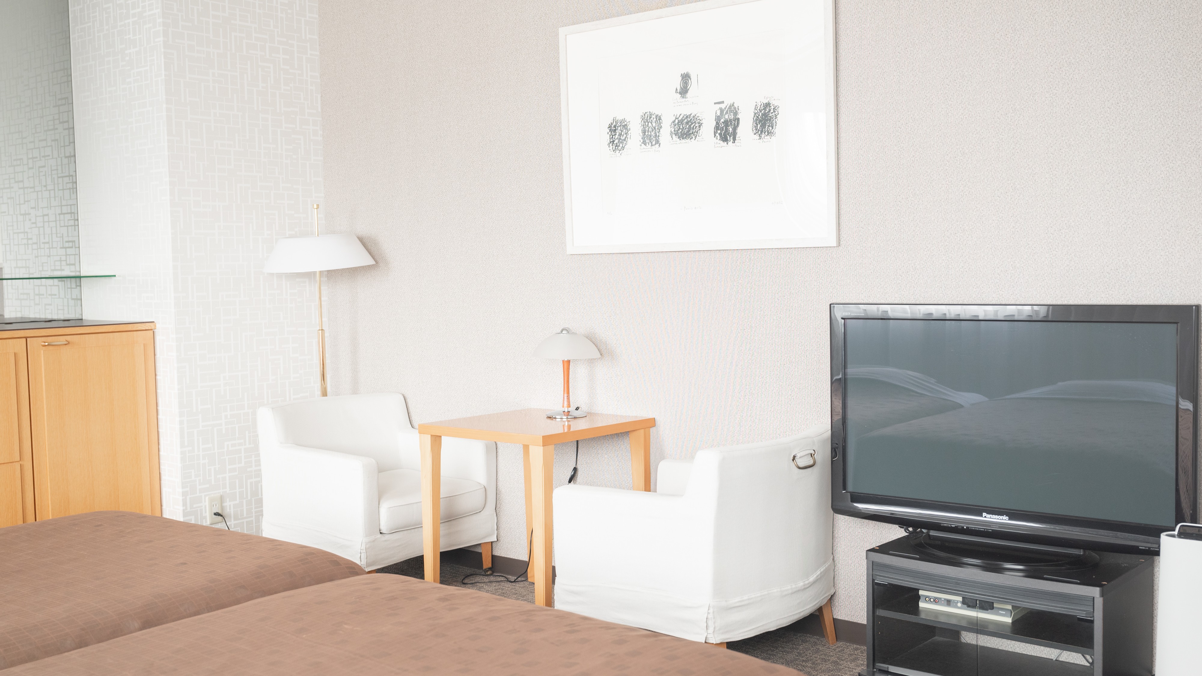 客室最上階デラックス４Bed（60㎡）ベッド幅120cm