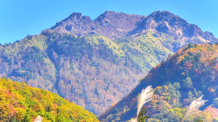 【1日3組限定】日本100名山焼岳眺望！和室12.5畳でゆったり眺める♪