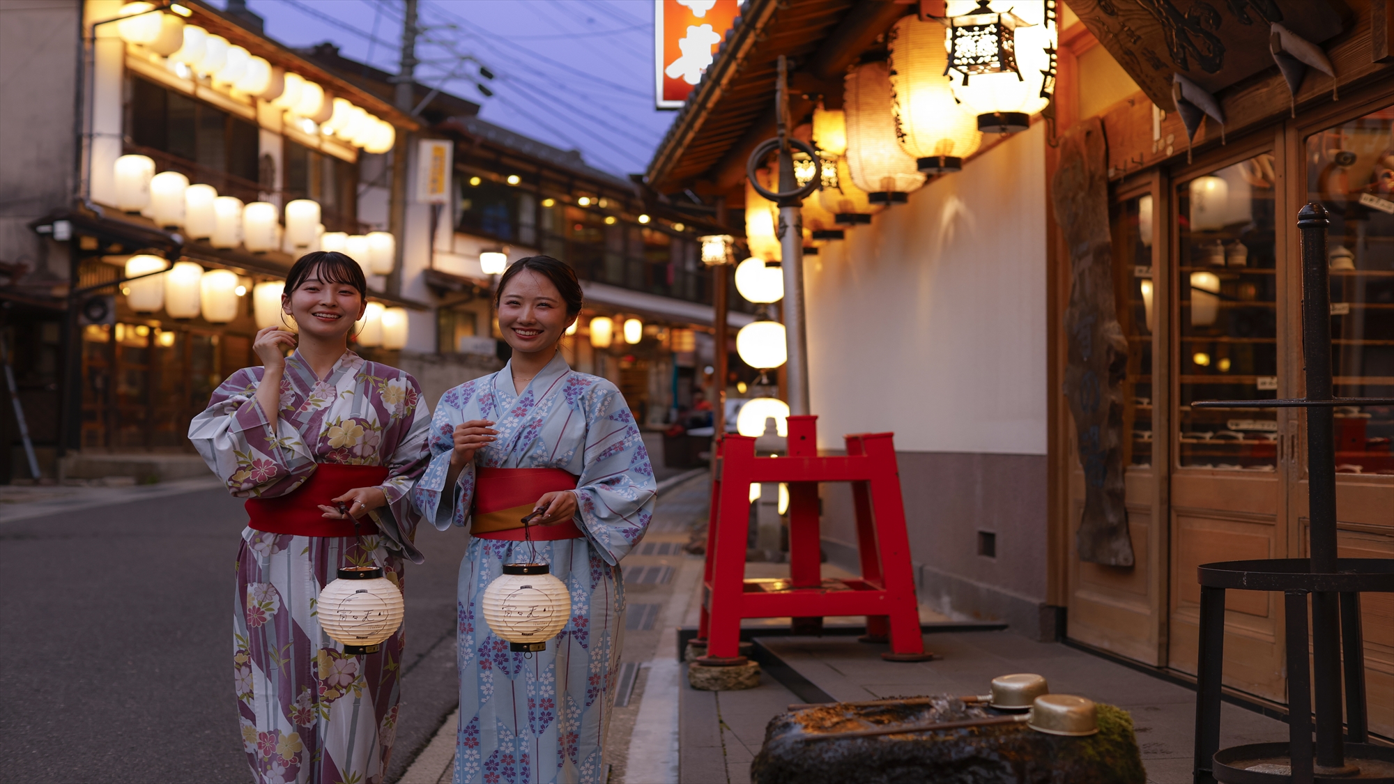 情緒たっぷりな温泉街