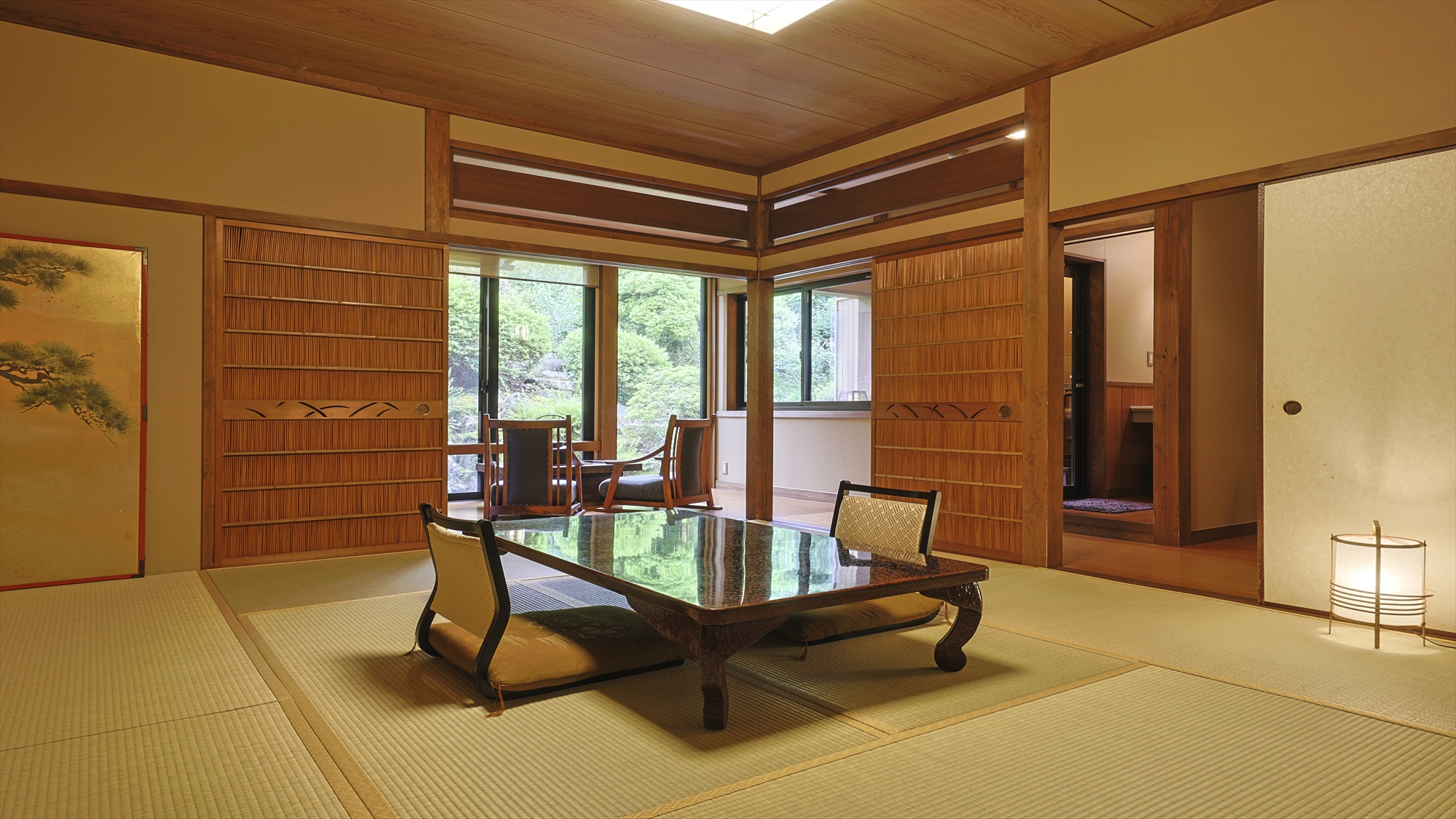 露天風呂付客室　甚四郎の間