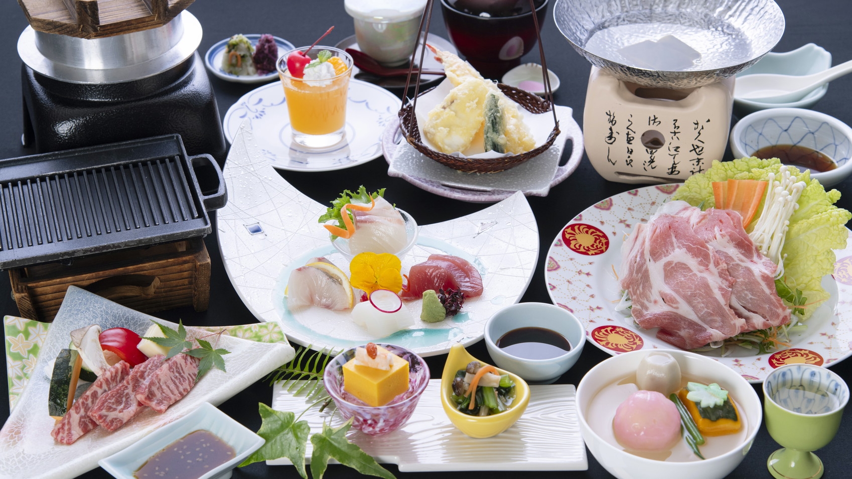 【万博】【1泊2食◆スタンダードプラン】 旬の食材と紀州の特産を生かした本格和会席【紀州会席】　