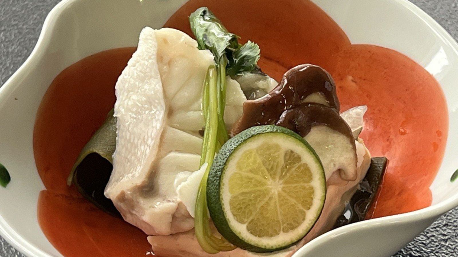 和彩　クエ骨蒸し