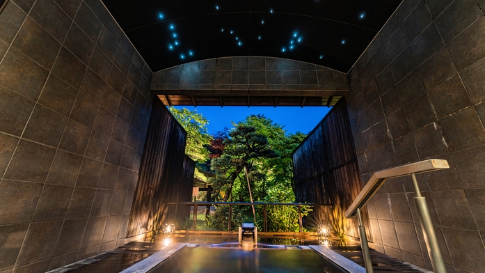 【1泊2食付】谷川岳の絶景と館内湯めぐりを満喫する宿 基本バイキングプラン