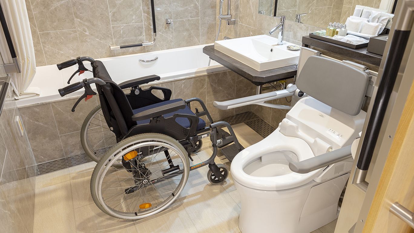 デラックス・ツイン(ユニバーサルデザイン)のバスルーム