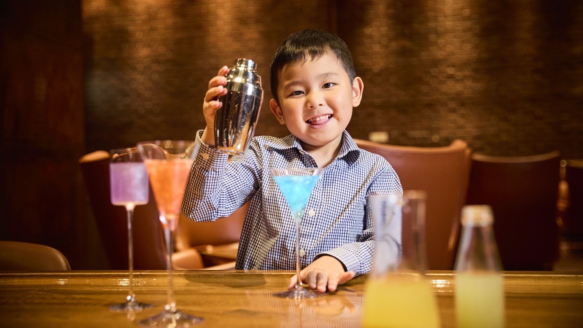 【2026夏★1日3室限定】お子様バーテンダー体験プラン（朝食付き）