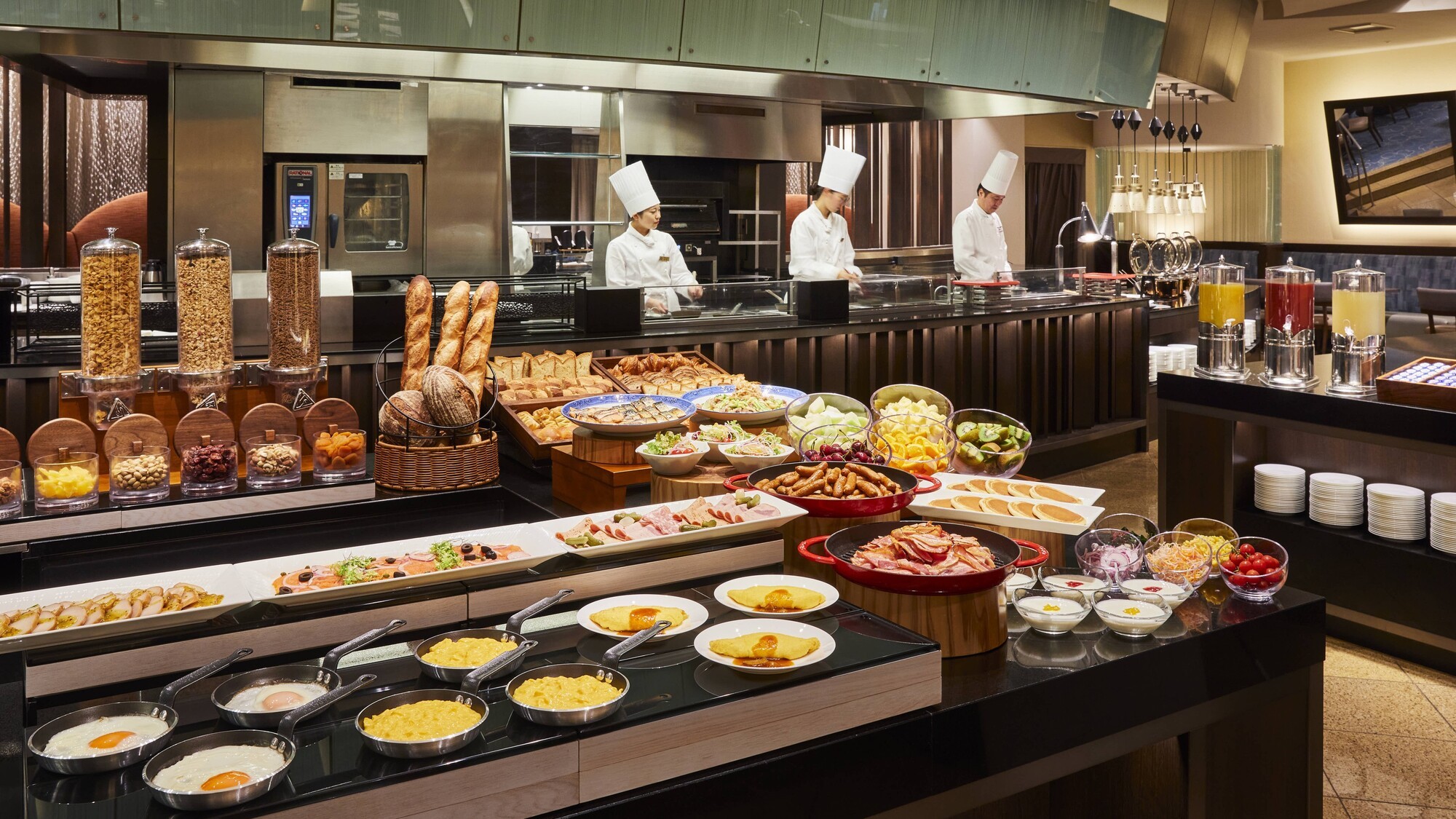 スーパーブッフェ＜グラスコート＞　朝食